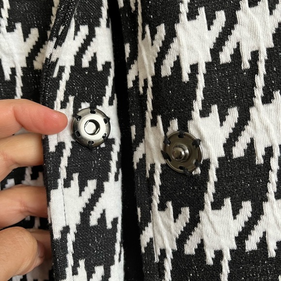 COPY - Beautiful houndstooth jacket/coat NWT! - Picture 7 of 10